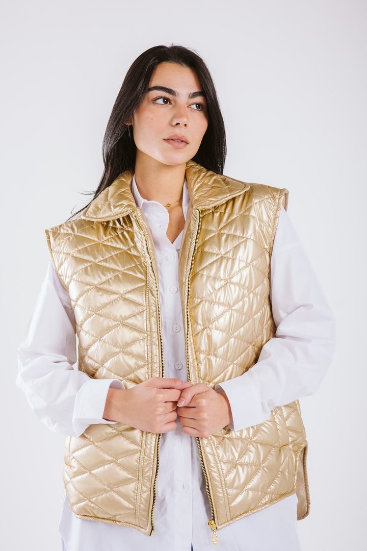 Quilted Charm Vest