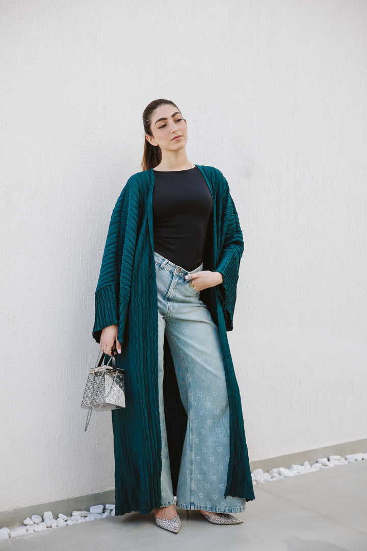 Flowline kimono