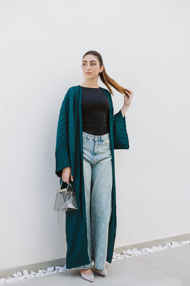 Flowline kimono