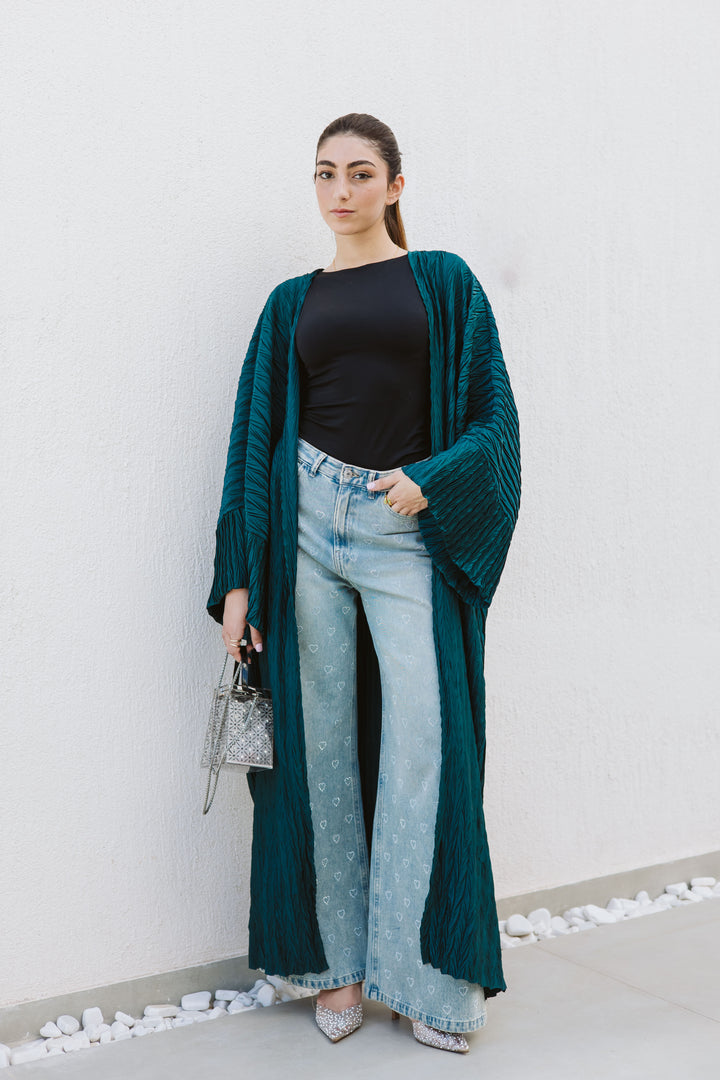 Flowline kimono