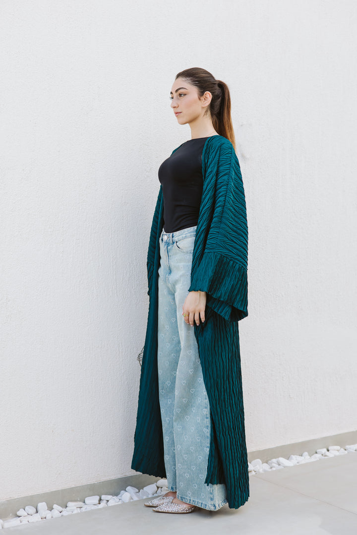 Flowline kimono