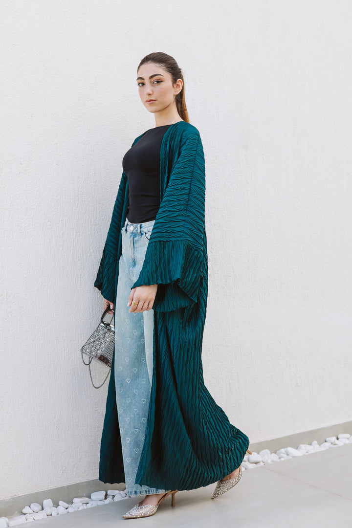 Flowline kimono