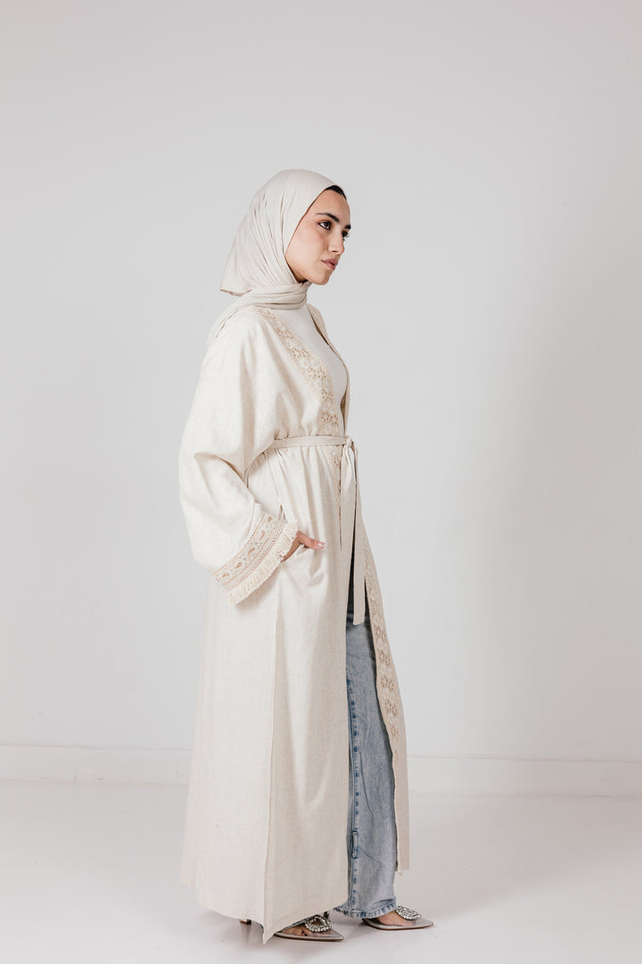 The Ethereal Linen Kaftan