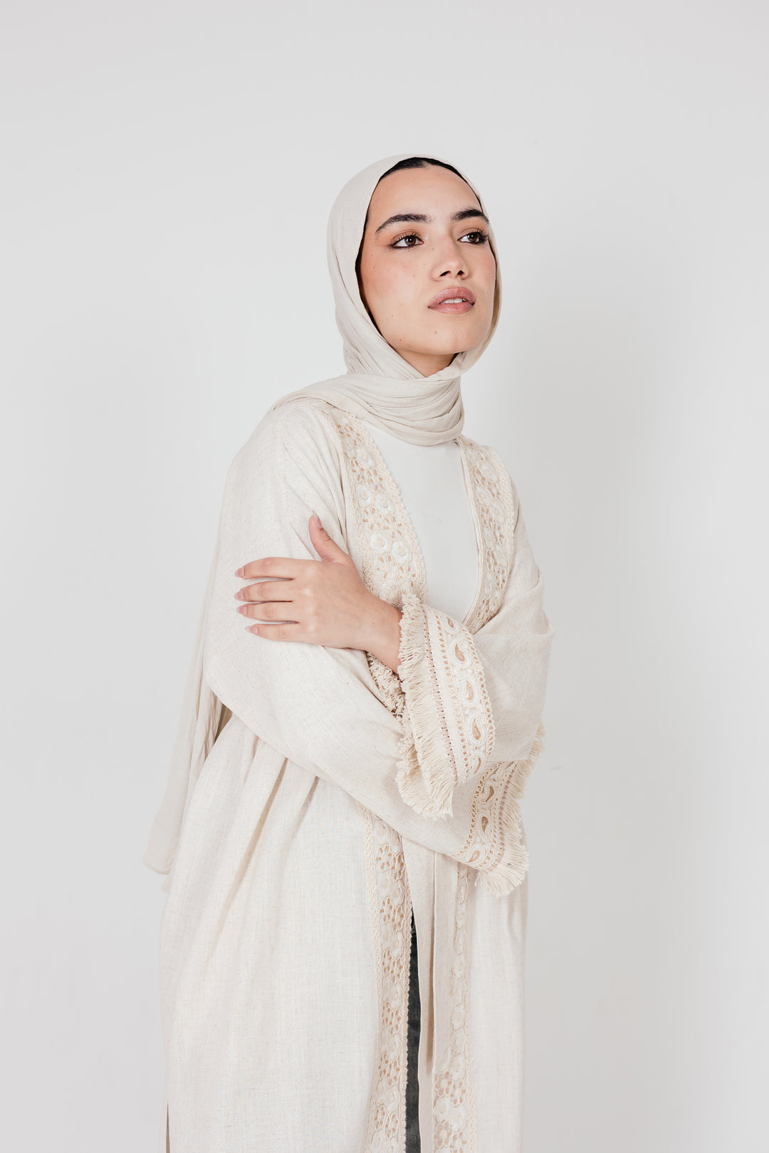 The Ethereal Linen Kaftan