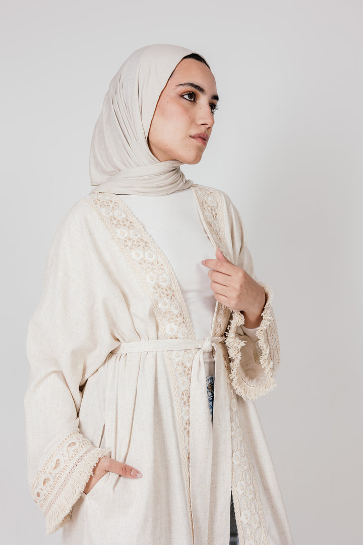 The Ethereal Linen Kaftan