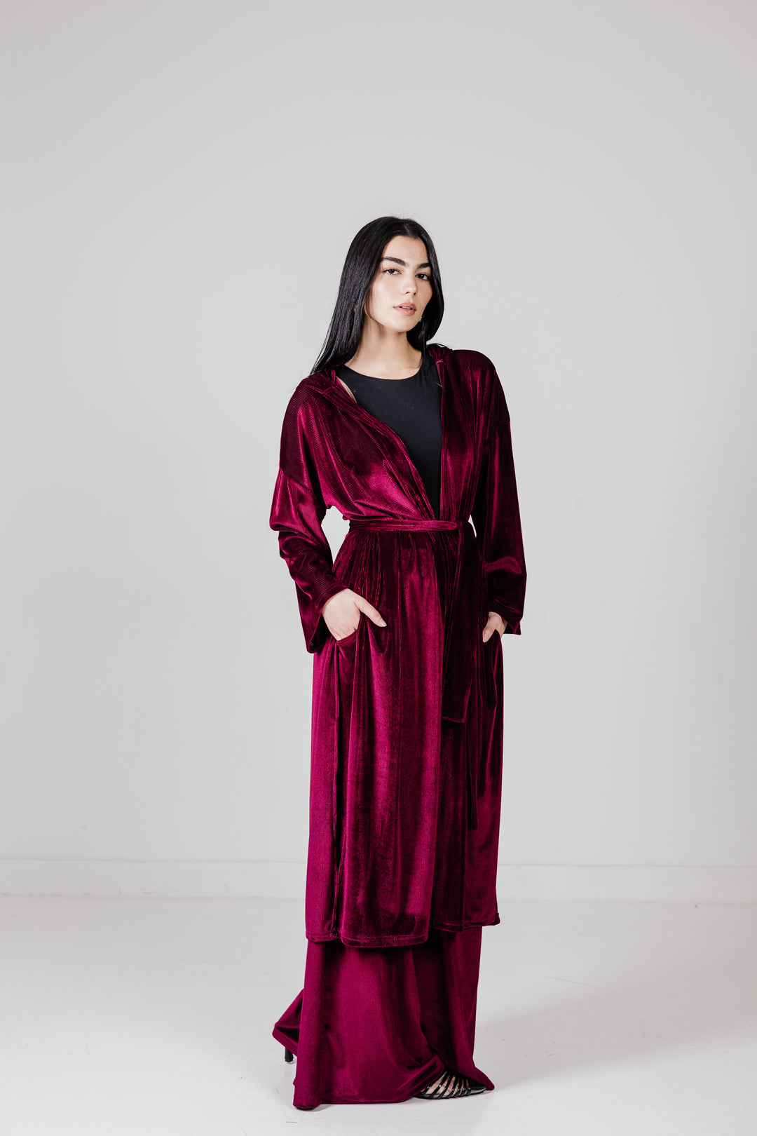 The Hooded Velvet Set