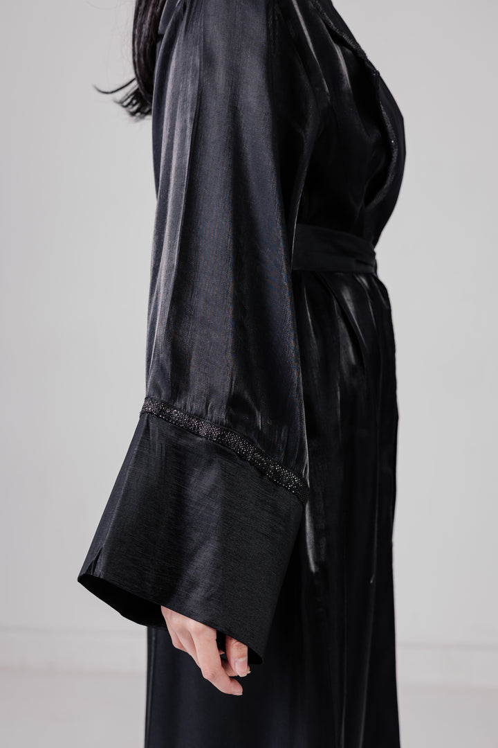 The Dual Texture Abaya