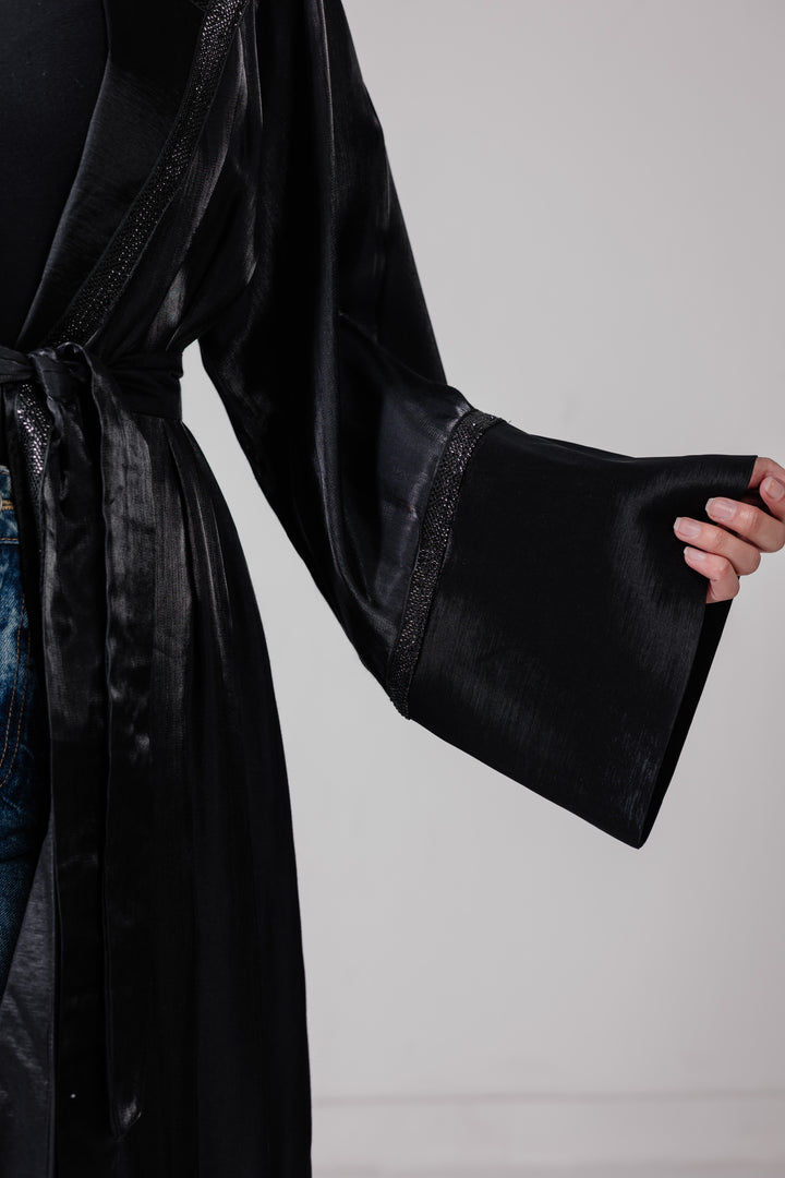 The Dual Texture Abaya