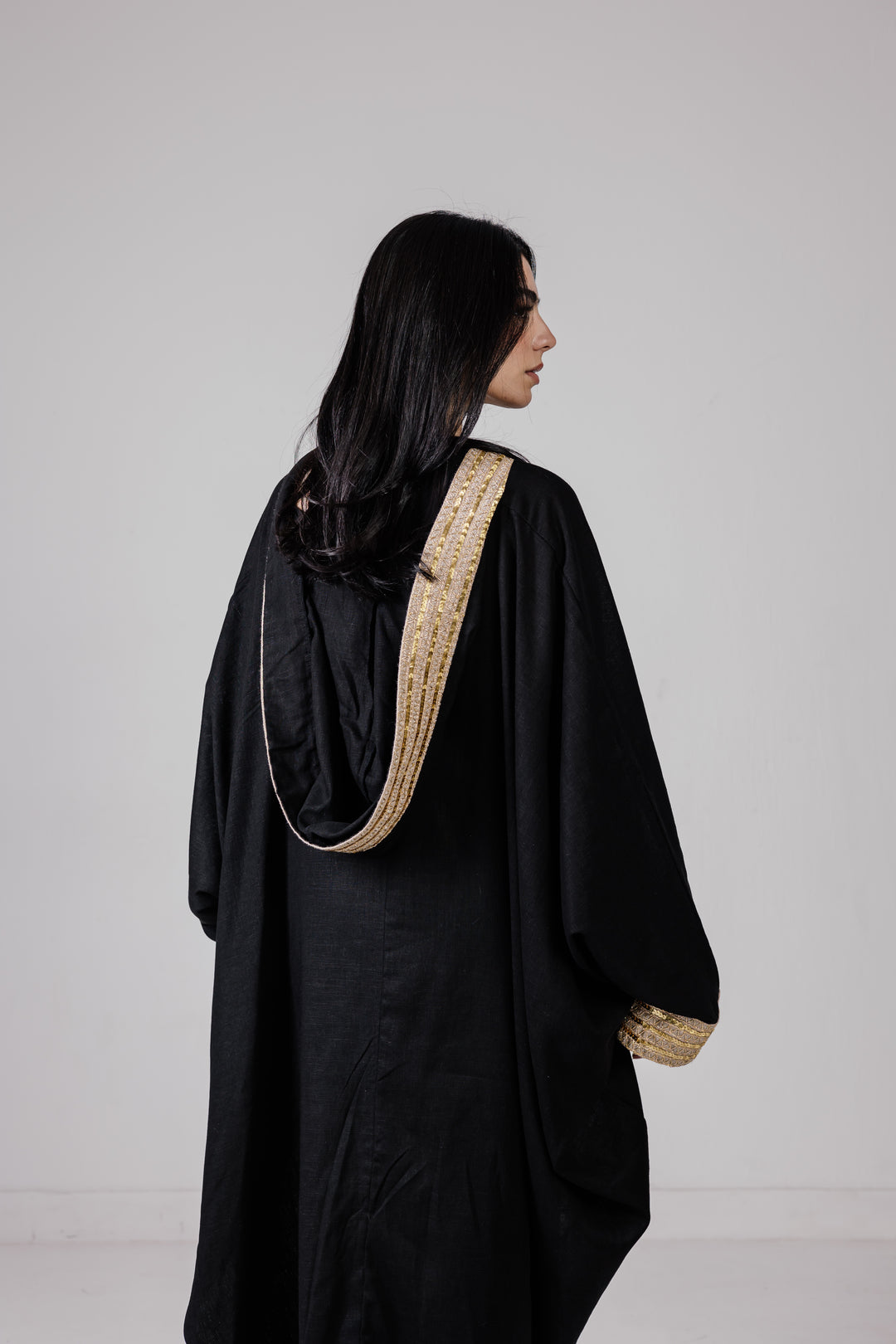 The Embellished Linen Kaftan