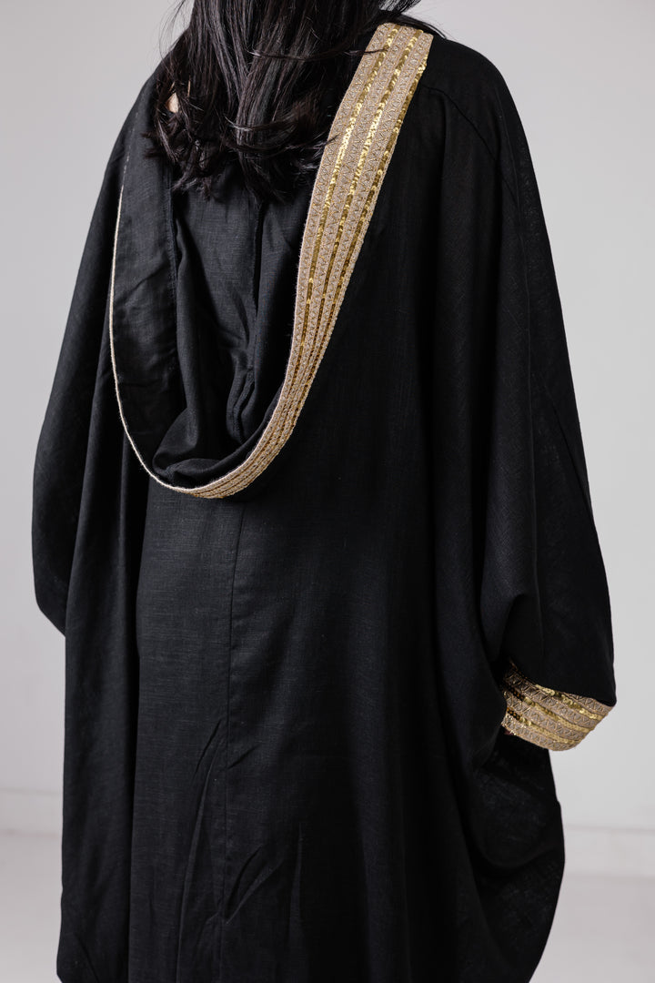 The Embellished Linen Kaftan