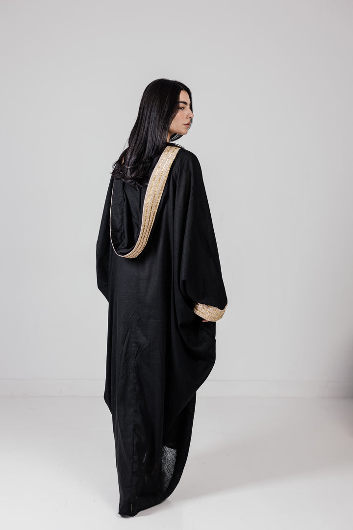 The Embellished Linen Kaftan