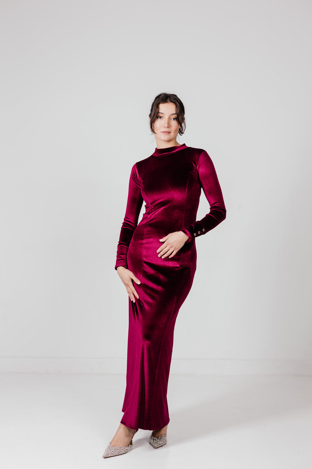 Velvet Maxi Dress