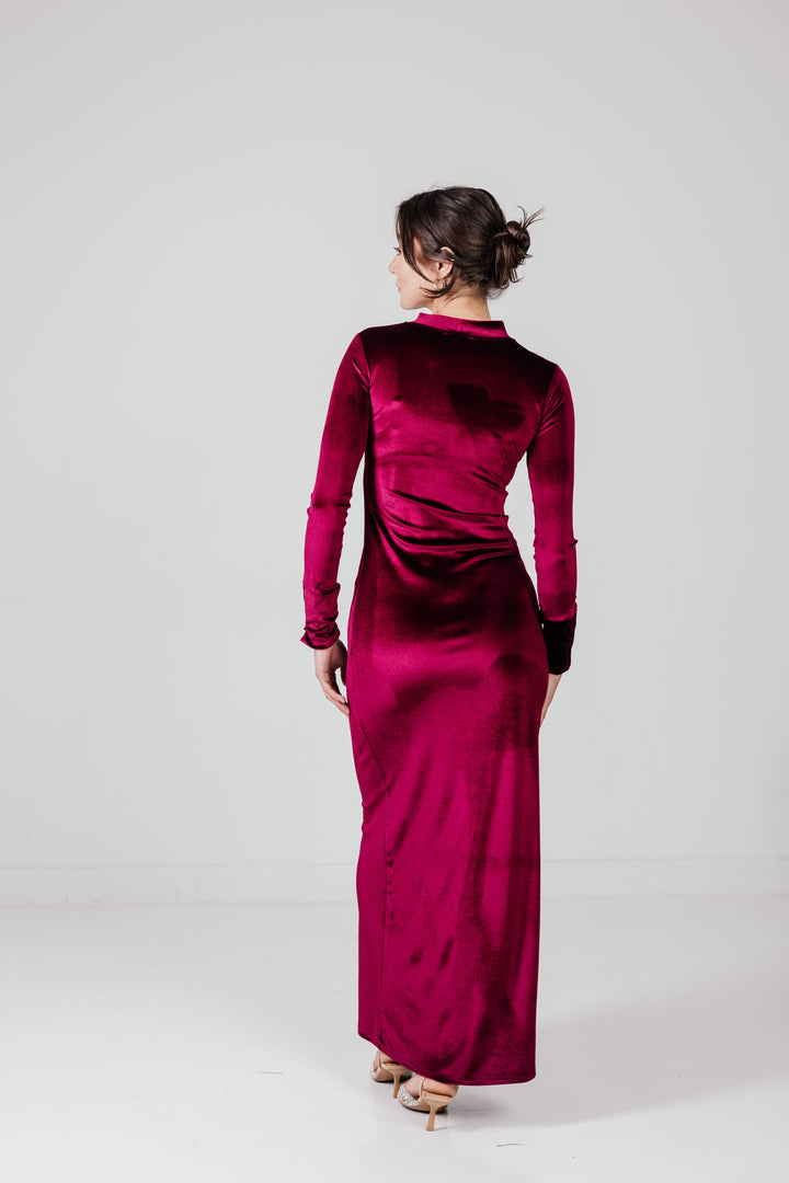 Velvet Maxi Dress