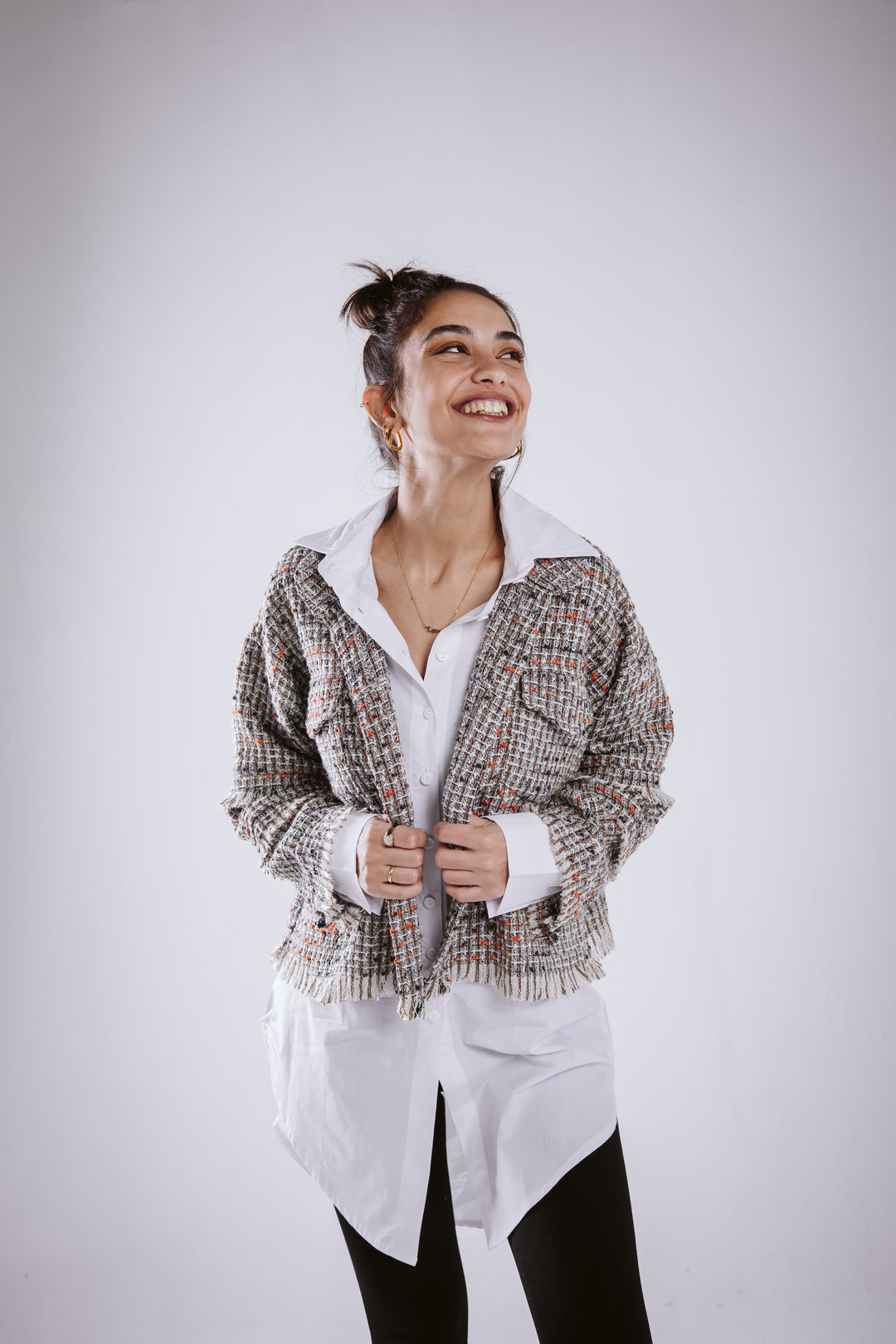 Tweed Cropped Jacket