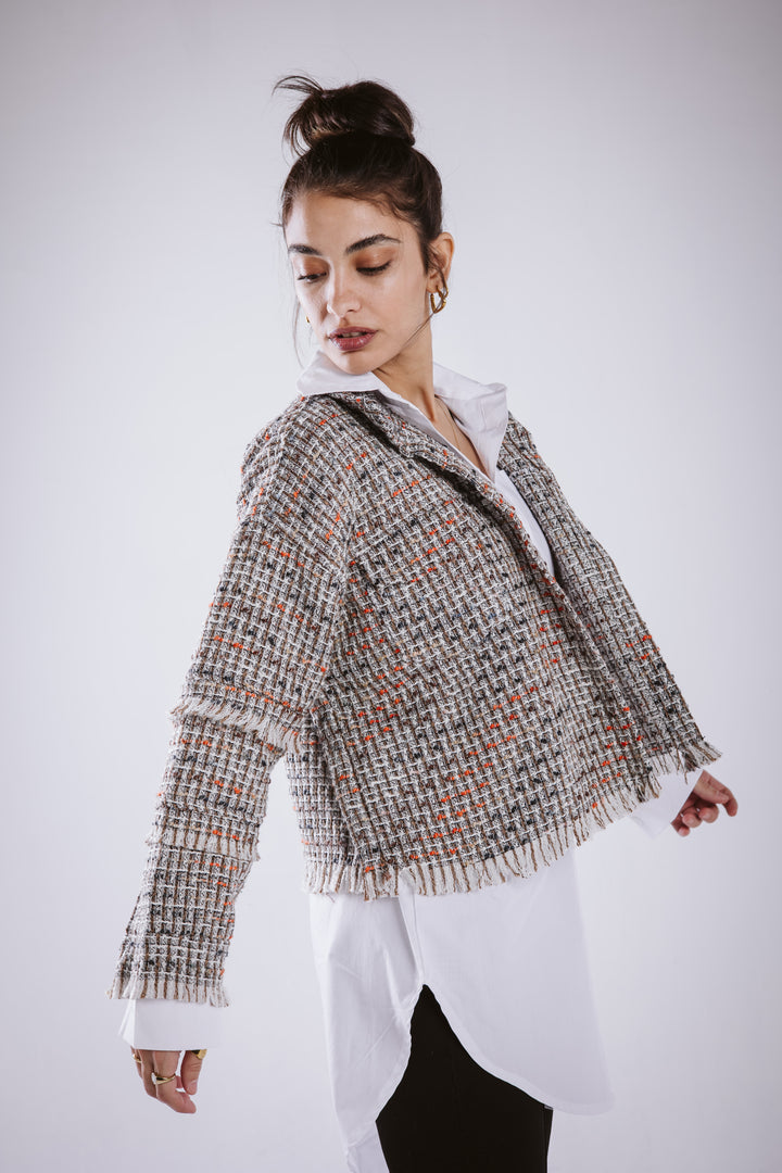 Tweed Cropped Jacket