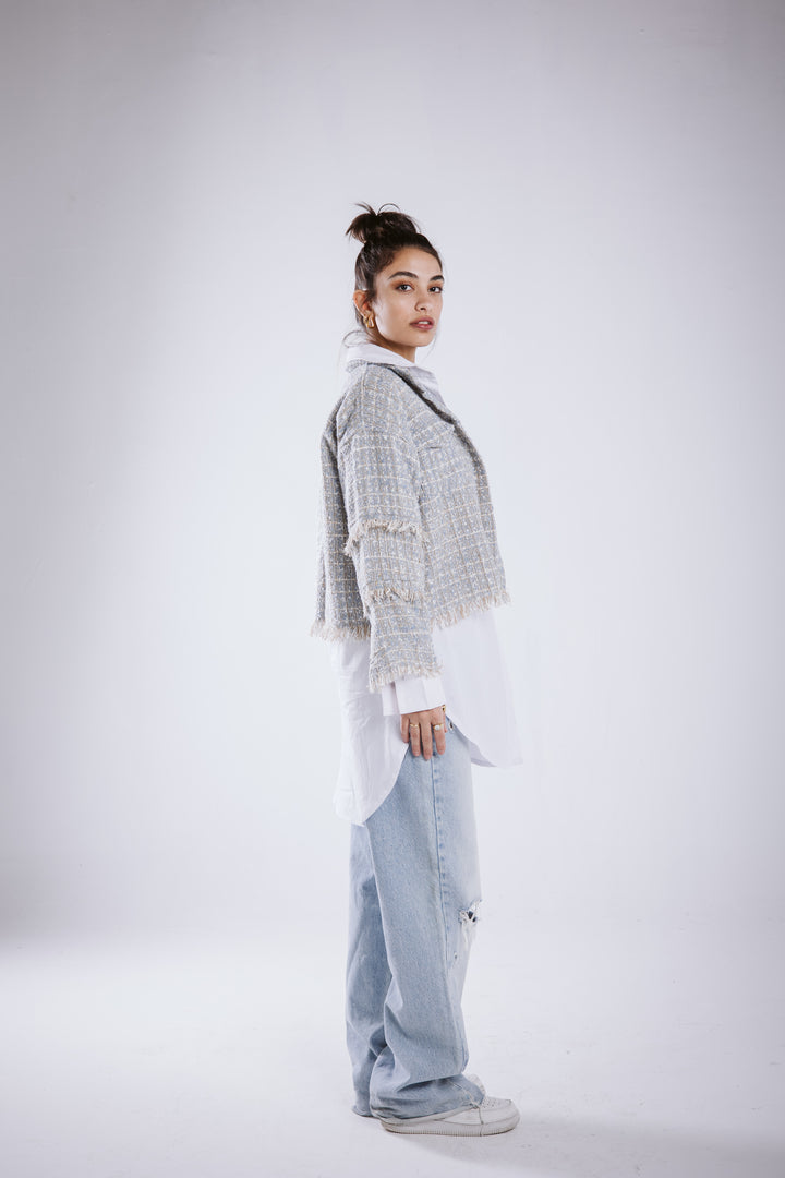 Tweed Cropped Jacket