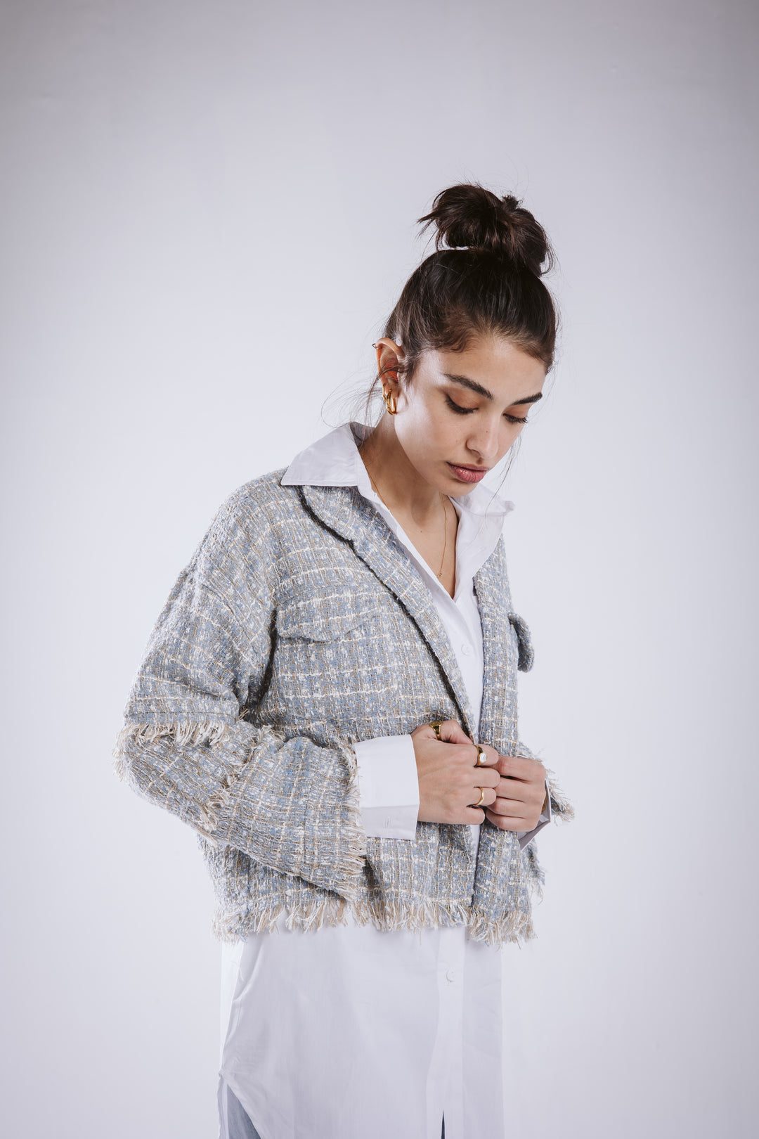 Tweed Cropped Jacket