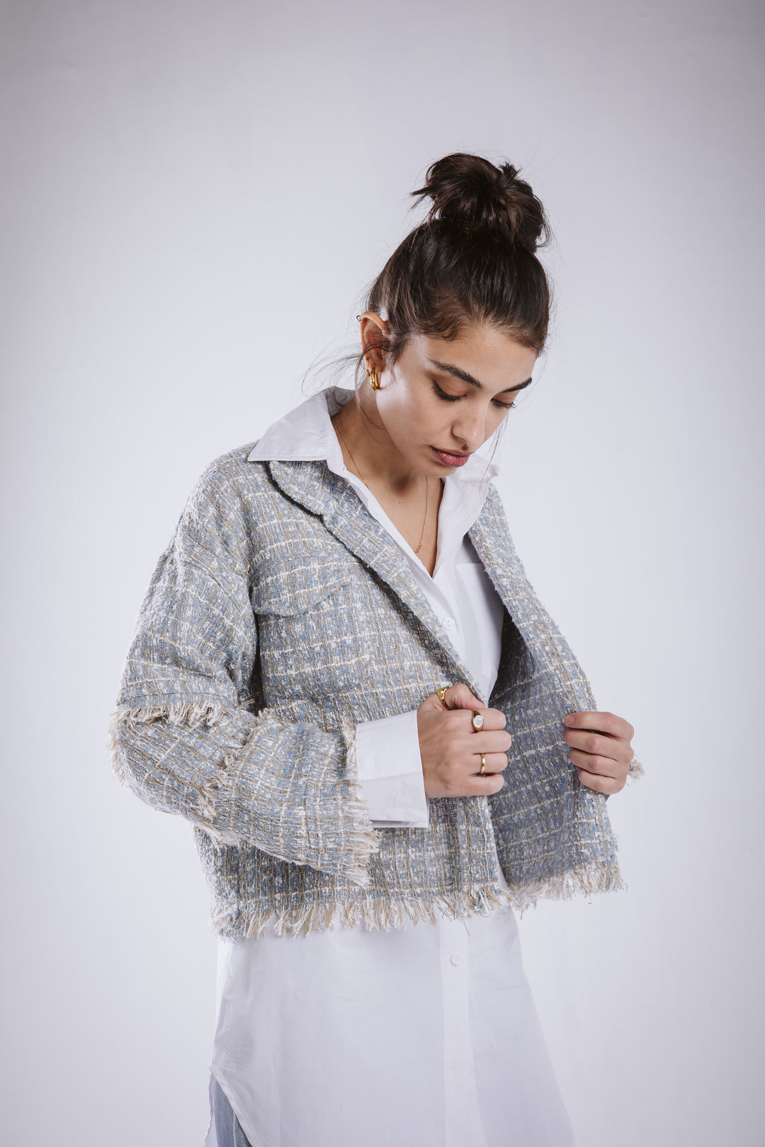 Tweed Cropped Jacket