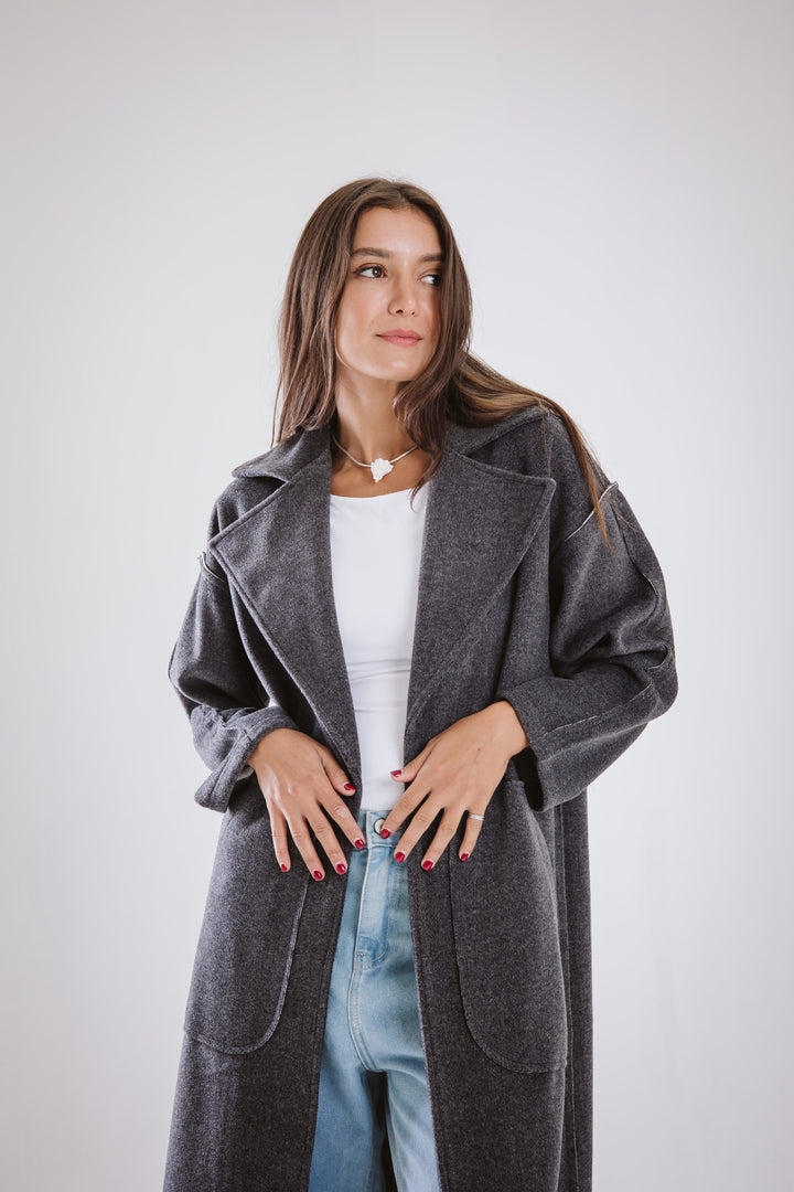 Belted Long Coat