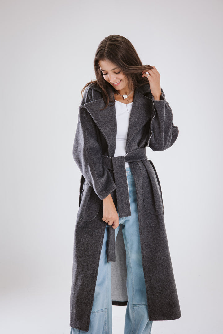 Belted Long Coat