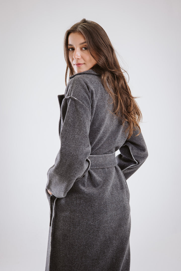 Belted Long Coat