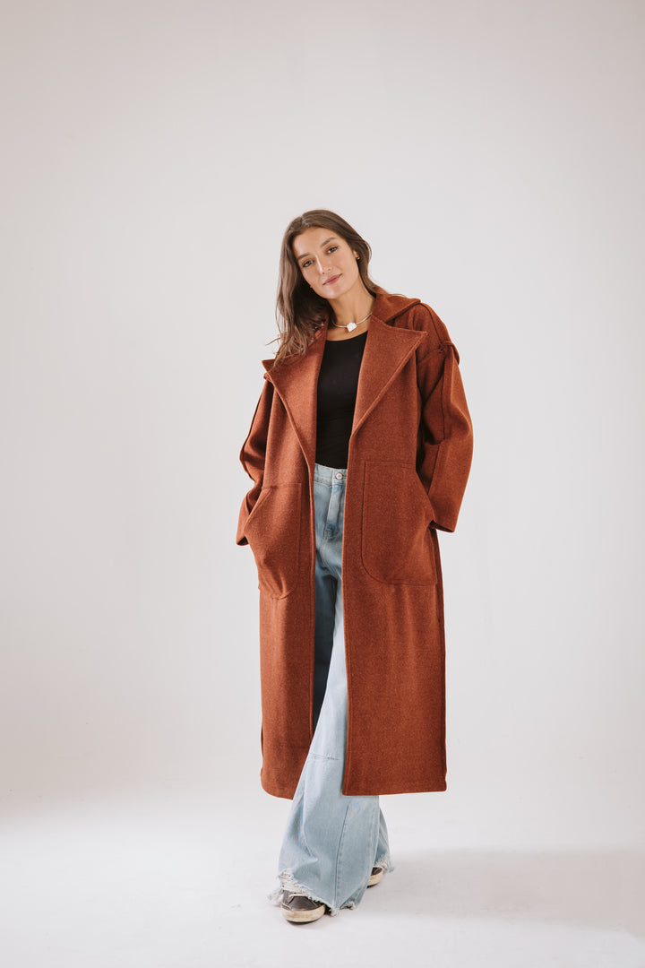 Belted Long Coat