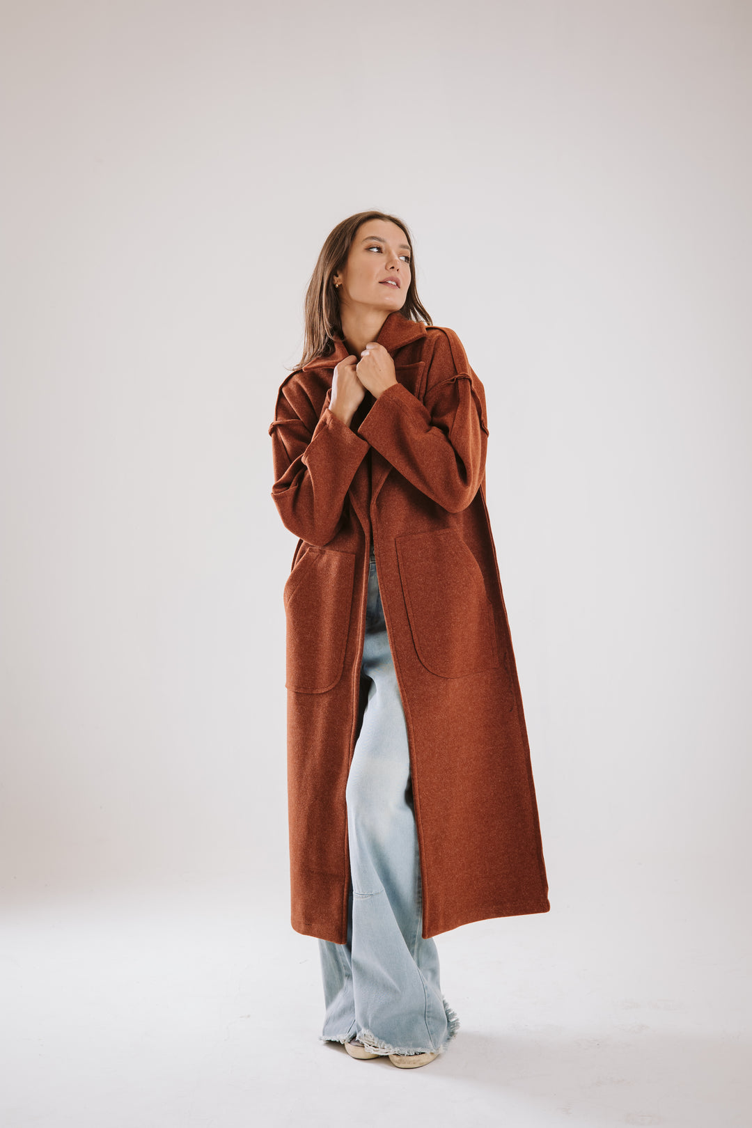 Belted Long Coat