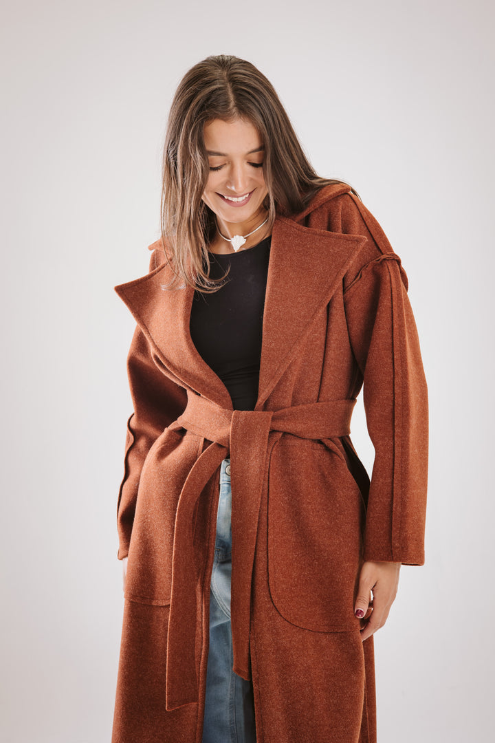 Belted Long Coat