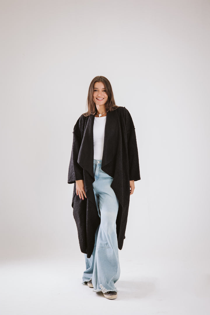 The Fleece Asymmetrical Coat