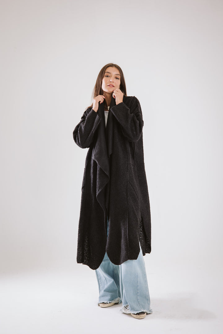 The Fleece Asymmetrical Coat