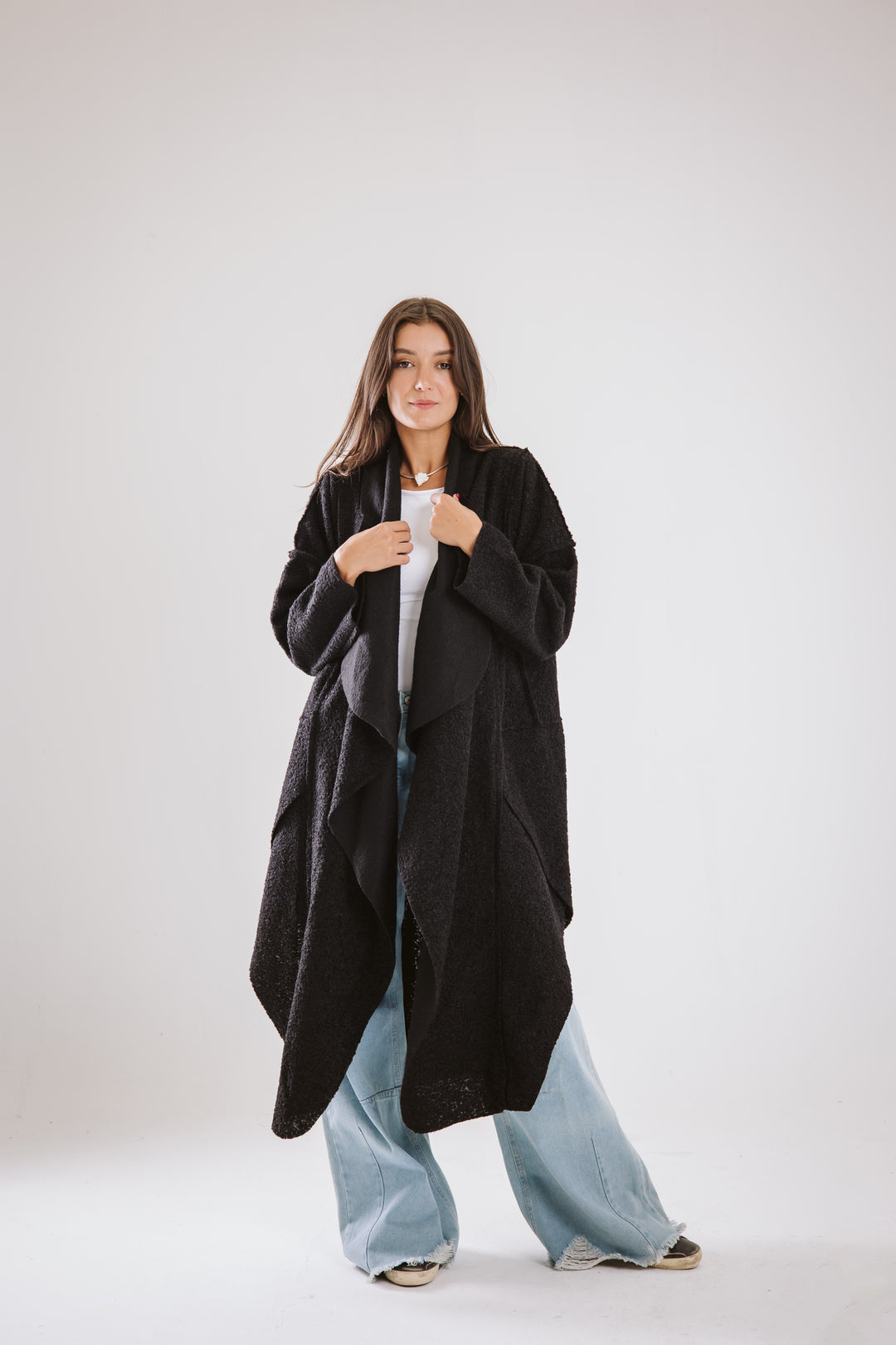 The Fleece Asymmetrical Coat