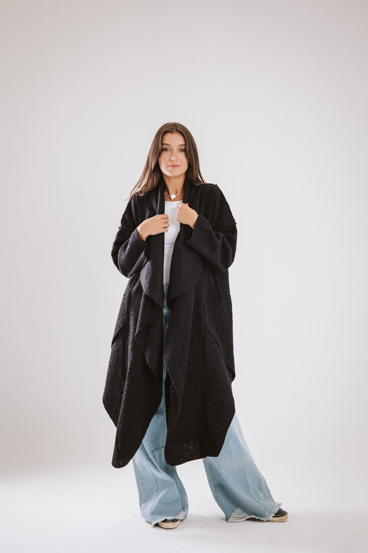 The Fleece Asymmetrical Coat