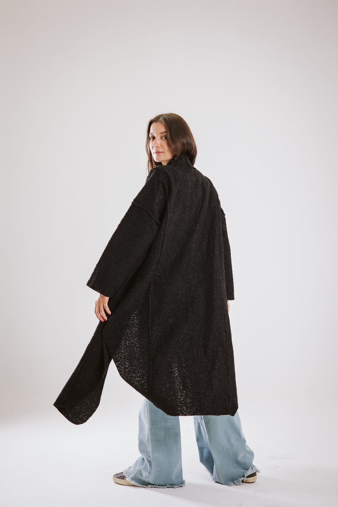 The Fleece Asymmetrical Coat