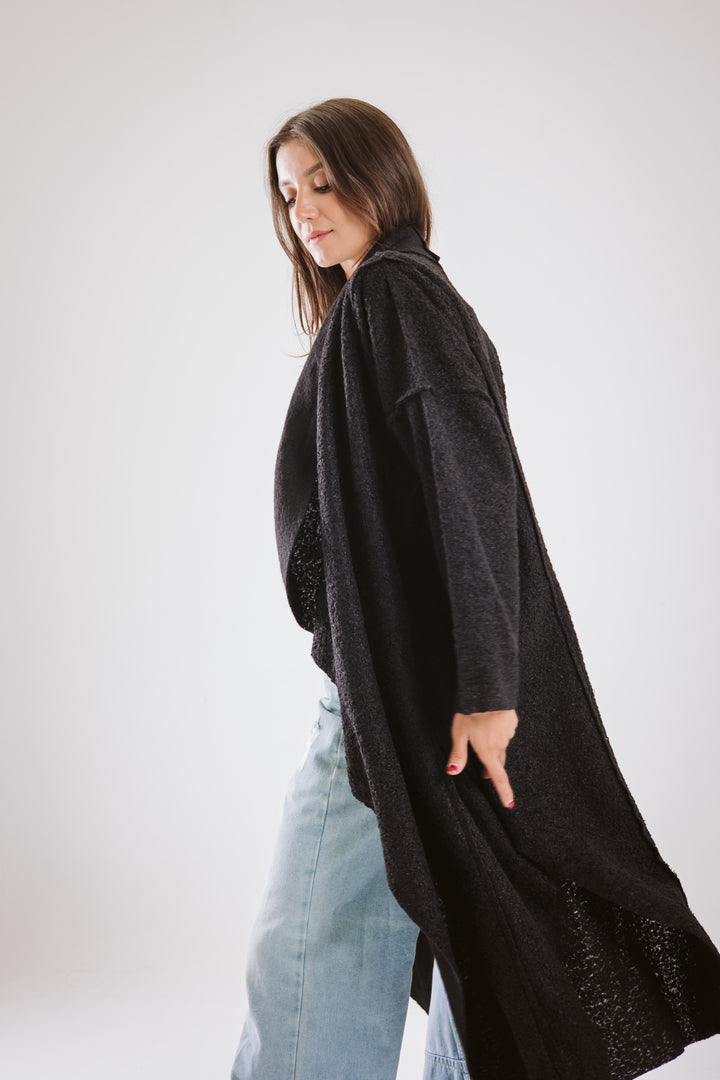 The Fleece Asymmetrical Coat