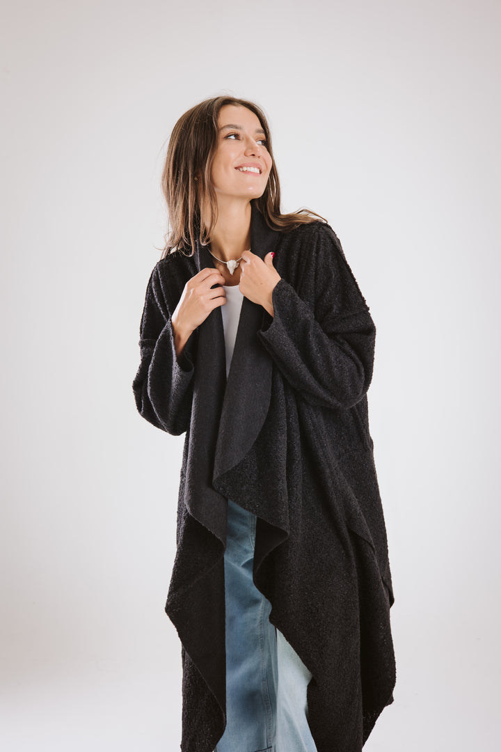 The Fleece Asymmetrical Coat