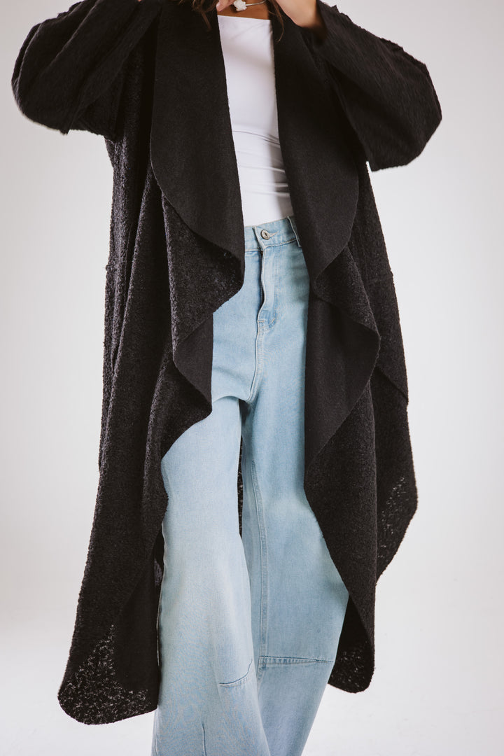 The Fleece Asymmetrical Coat