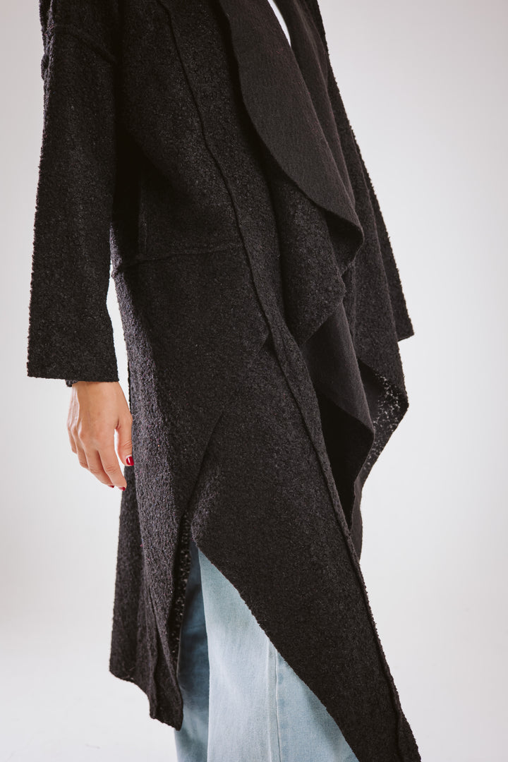 The Fleece Asymmetrical Coat