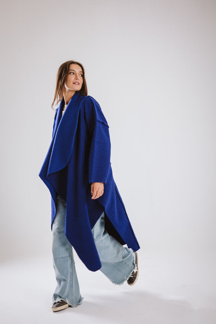 The Fleece Asymmetrical Coat