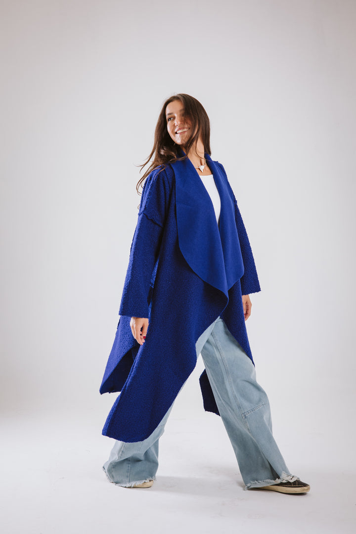 The Fleece Asymmetrical Coat