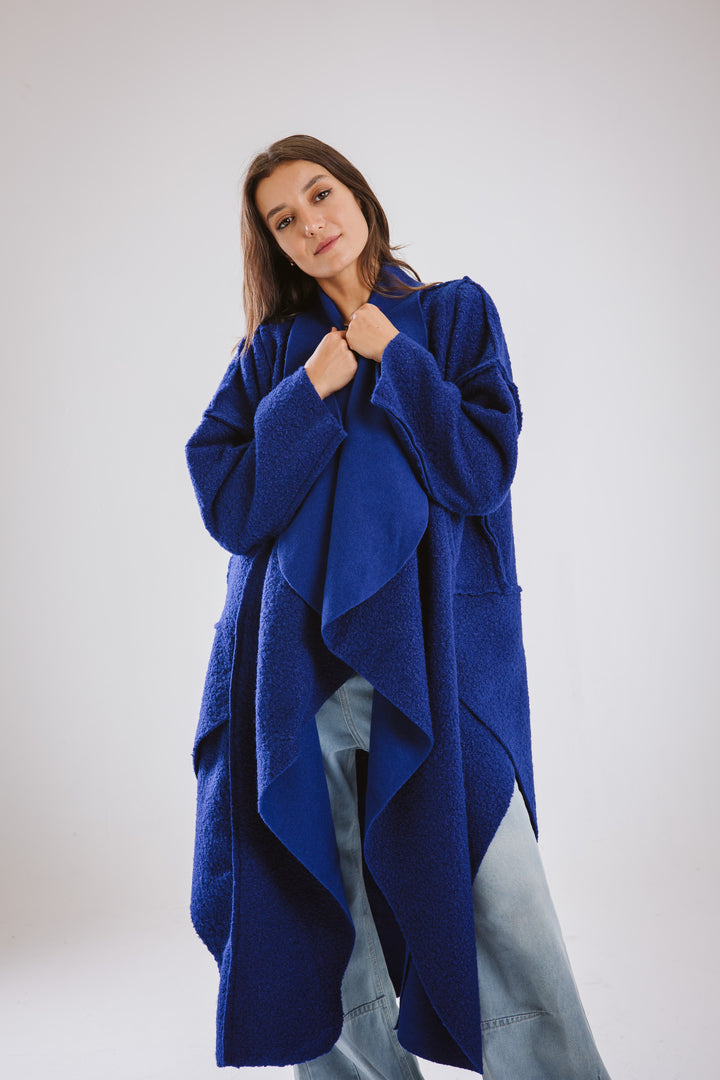 The Fleece Asymmetrical Coat