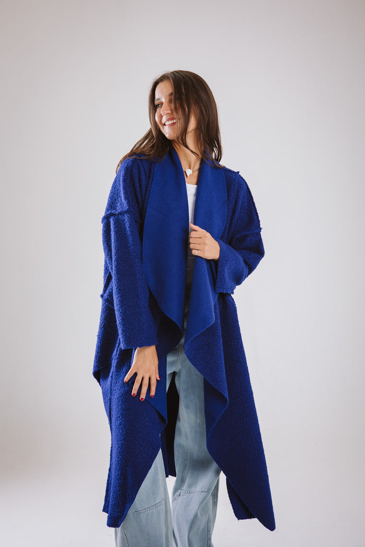 The Fleece Asymmetrical Coat