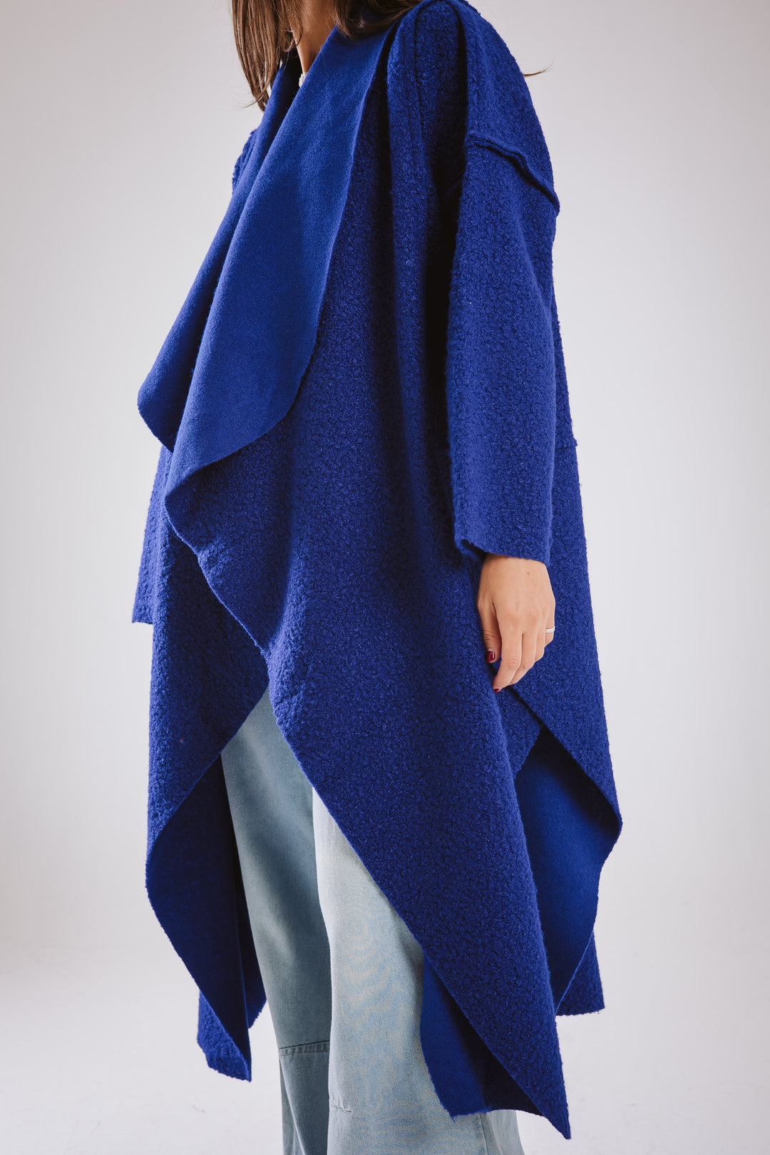 The Fleece Asymmetrical Coat