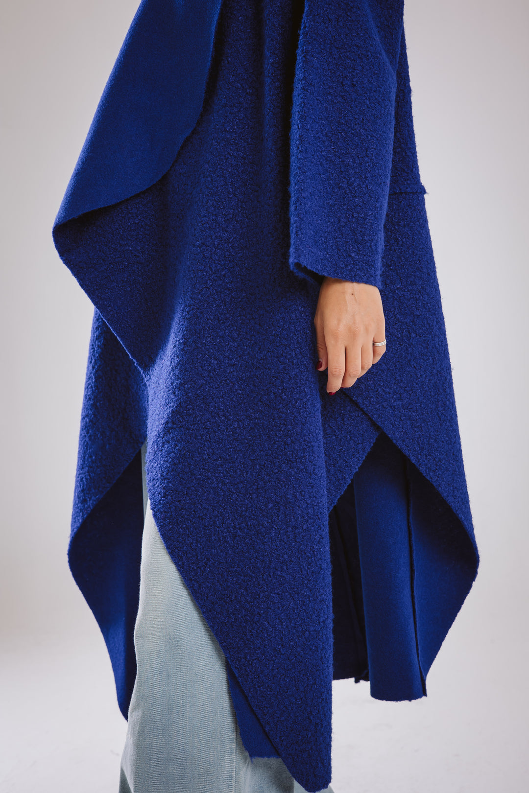 The Fleece Asymmetrical Coat