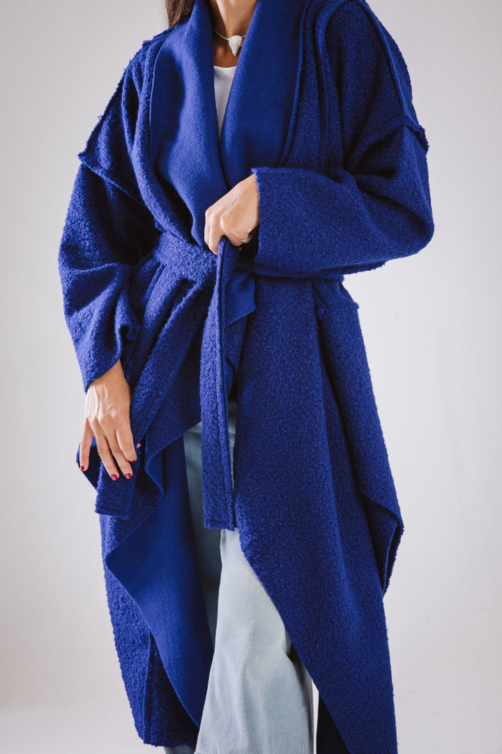 The Fleece Asymmetrical Coat