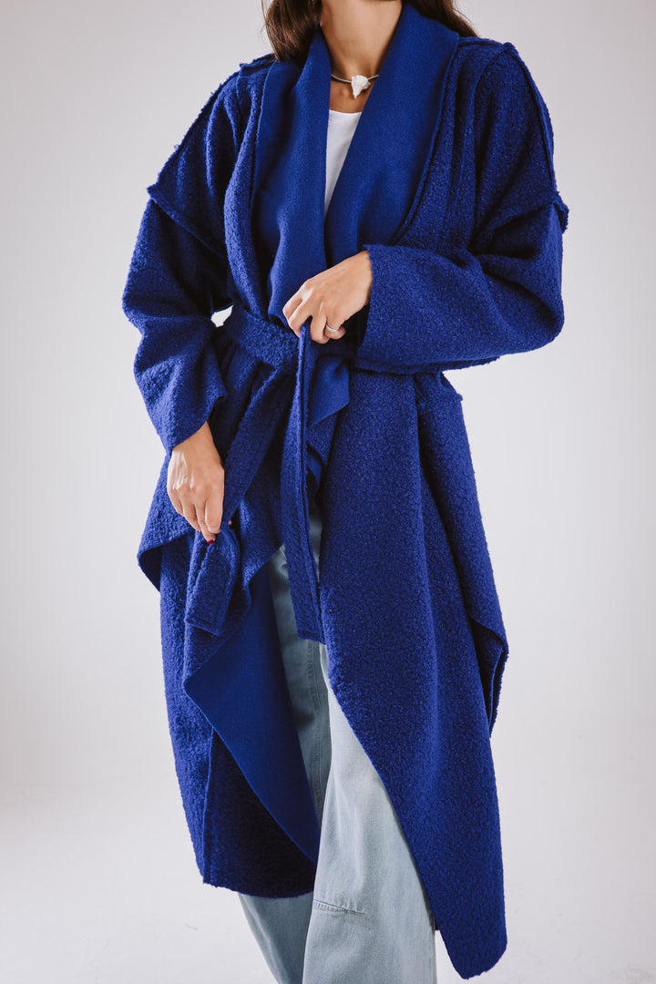 The Fleece Asymmetrical Coat