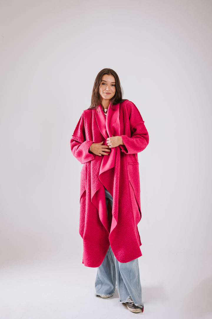 The Fleece Asymmetrical Coat