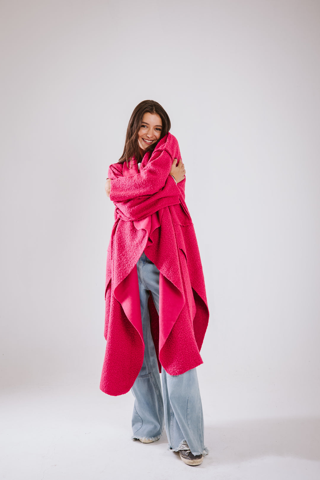 The Fleece Asymmetrical Coat