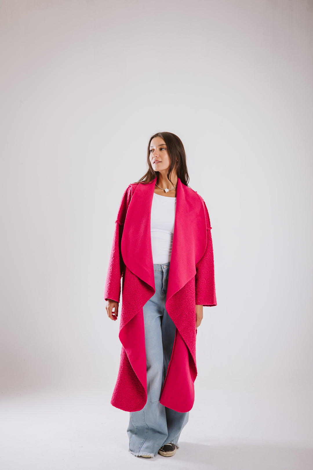 The Fleece Asymmetrical Coat