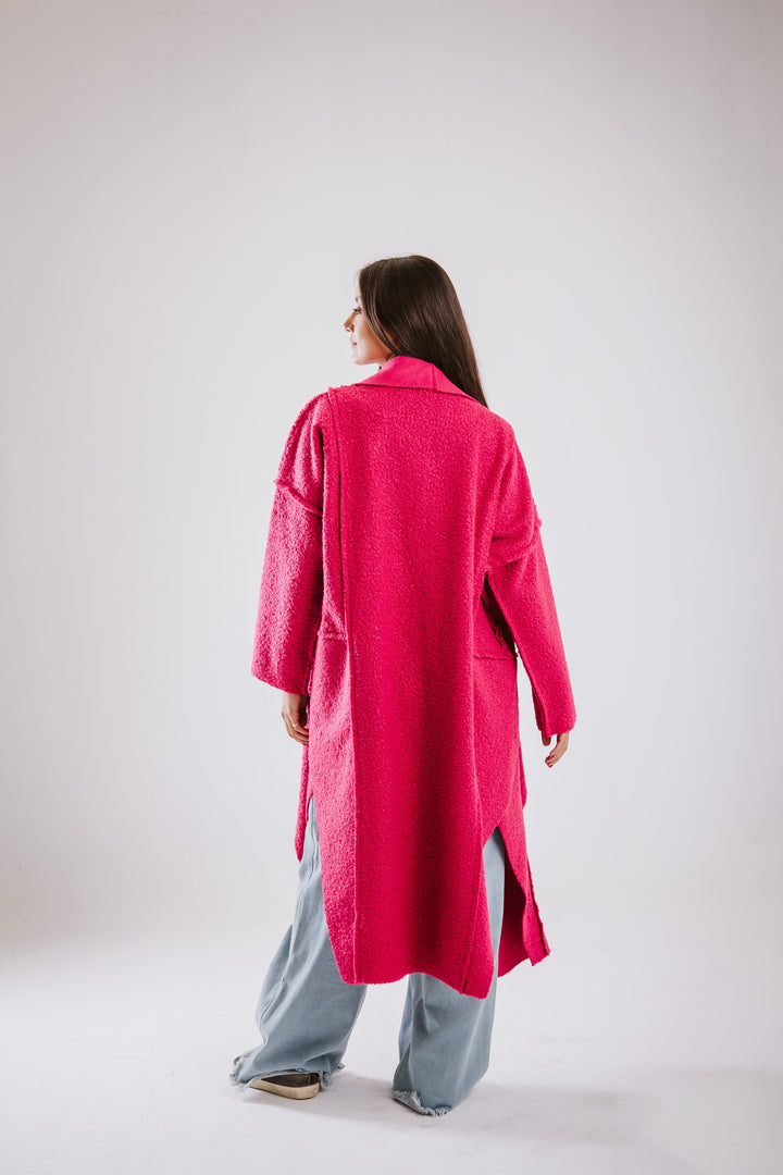 The Fleece Asymmetrical Coat