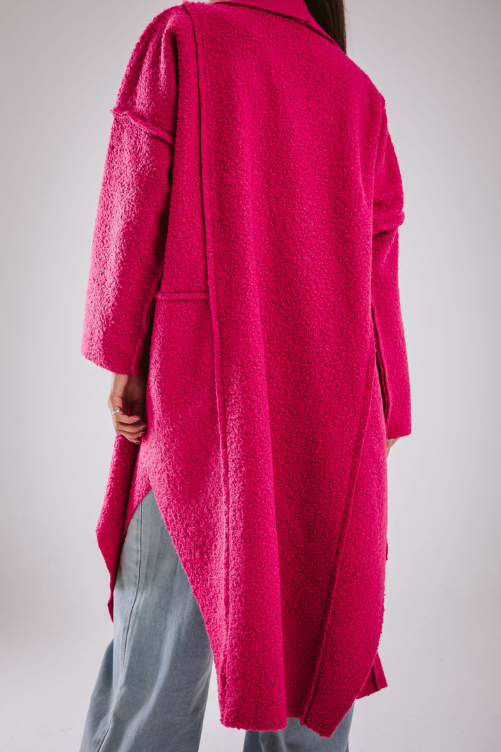 The Fleece Asymmetrical Coat